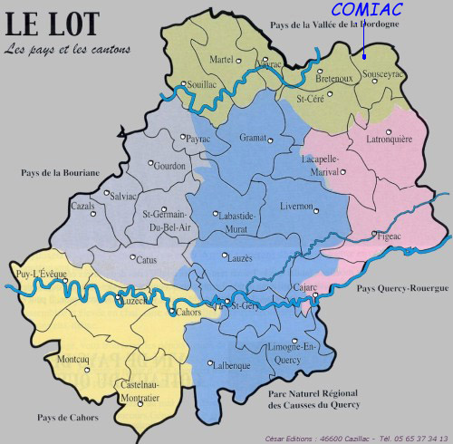 Le département du Lot